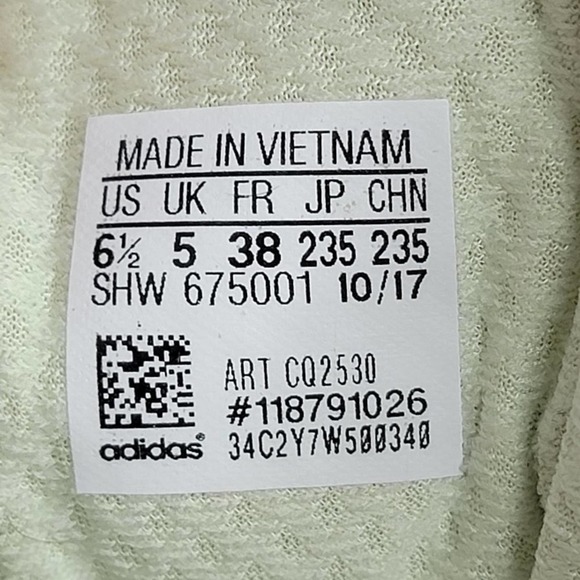 ADIDAS Aero Green Mint White - Picture 6 of 12